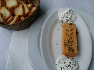 Pastel de cabracho el Padron