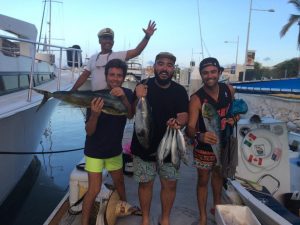 De pesca en Cabo San Lucas