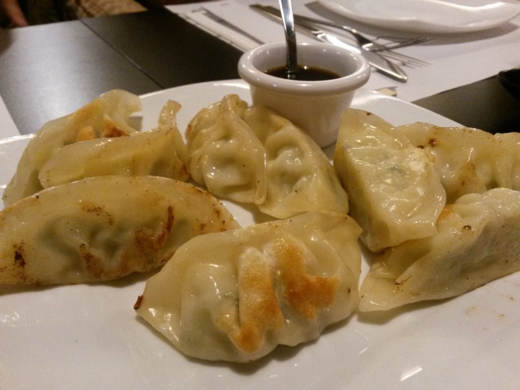 Kyozas de pollo