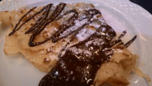 Crepe de chocolate