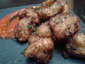 buñuelos de bacalao