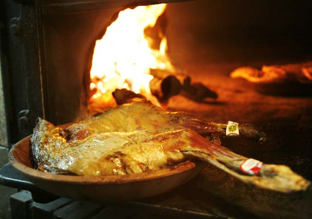 Lechazo en Casa Florencio