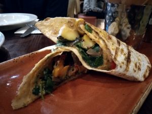 Grilled Ratatouille Wrap