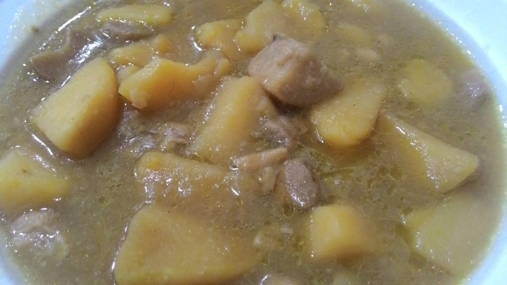 Patatas guisadas con boletus, El fogón del Barco