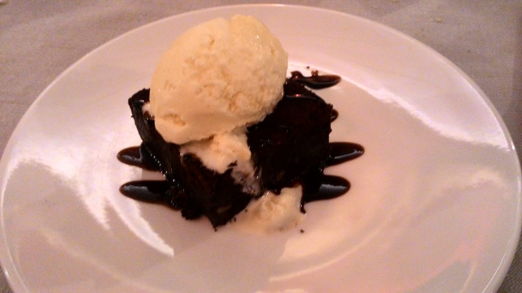 Bodegas Yllera Brownie de chocolate