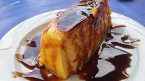 Sidrería As de Guía Flan casero