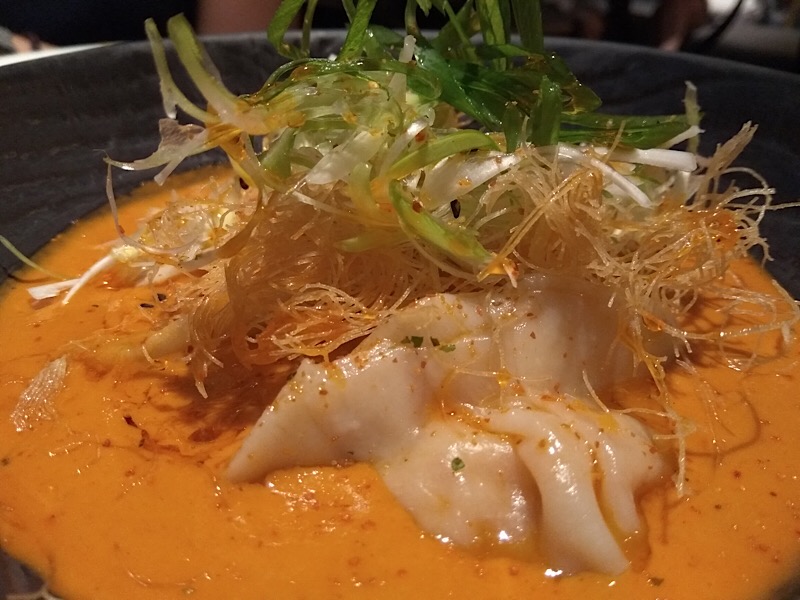 Sasha Boom, Dumpling de curry rojo thai