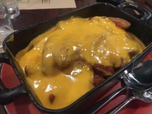 Patatas tejanas en la fabrica de la cerveza malaga
