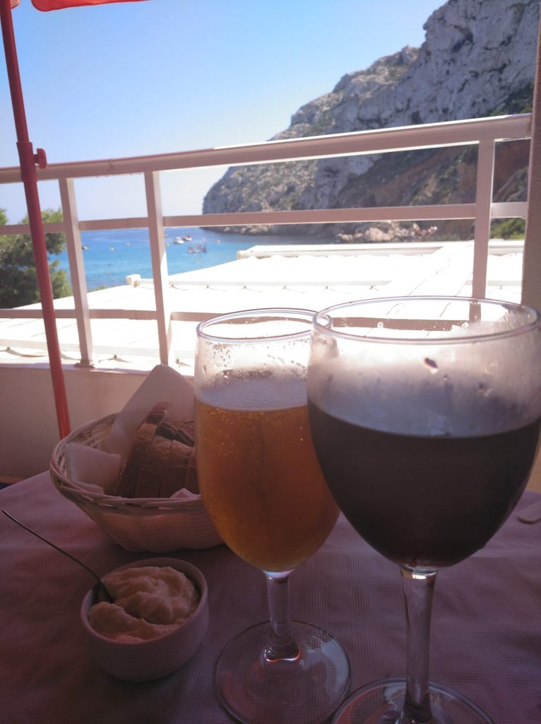 Restaurante Rosita en cala de la Granadella