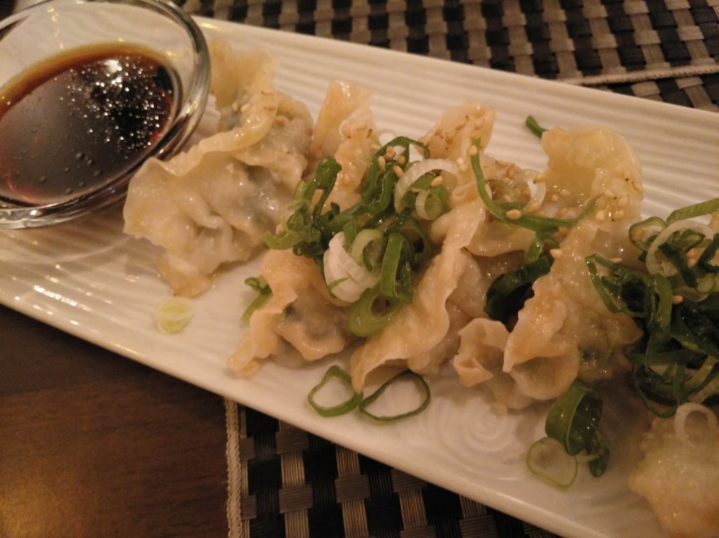 Gyozas en La Dominga