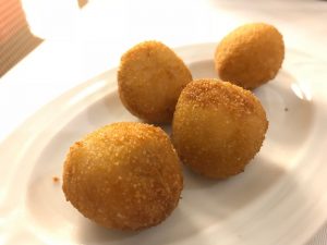 Restaurante OXs Croqueta de jamón