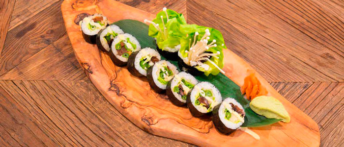 Sushi en Sushita Café