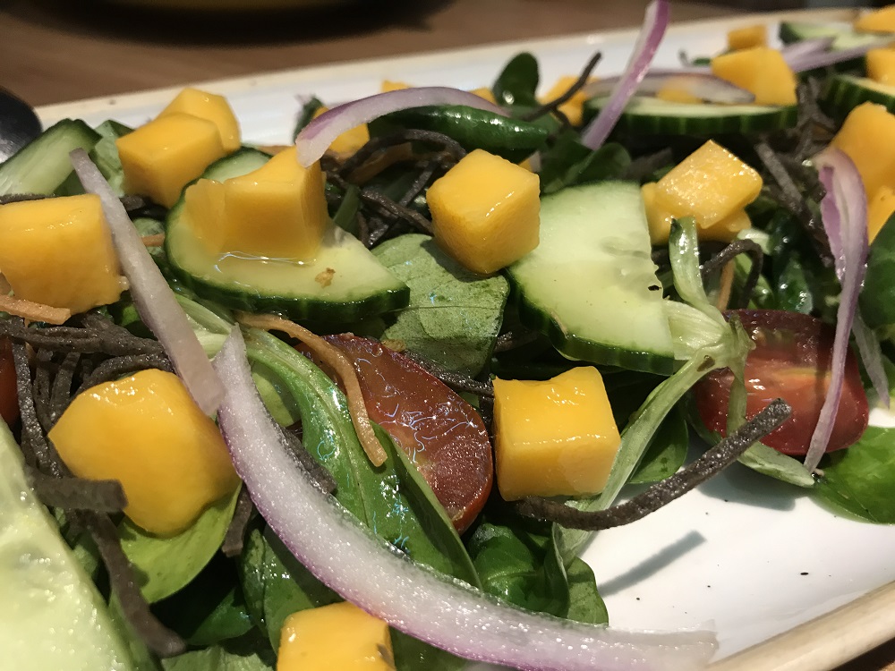 cocina mexicana en la moraleja ensalada mango