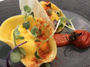 piu de prima ravioli bacalao