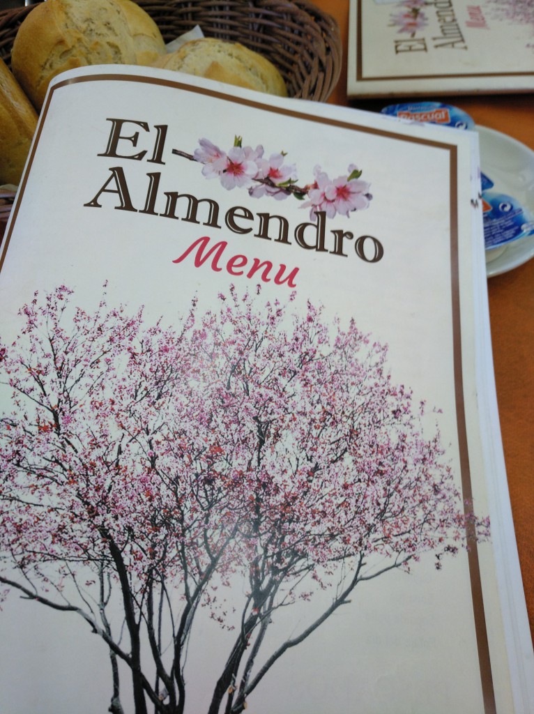 Menú El Almendro
