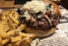 Hamburguesa Portobello de La Bistroteca