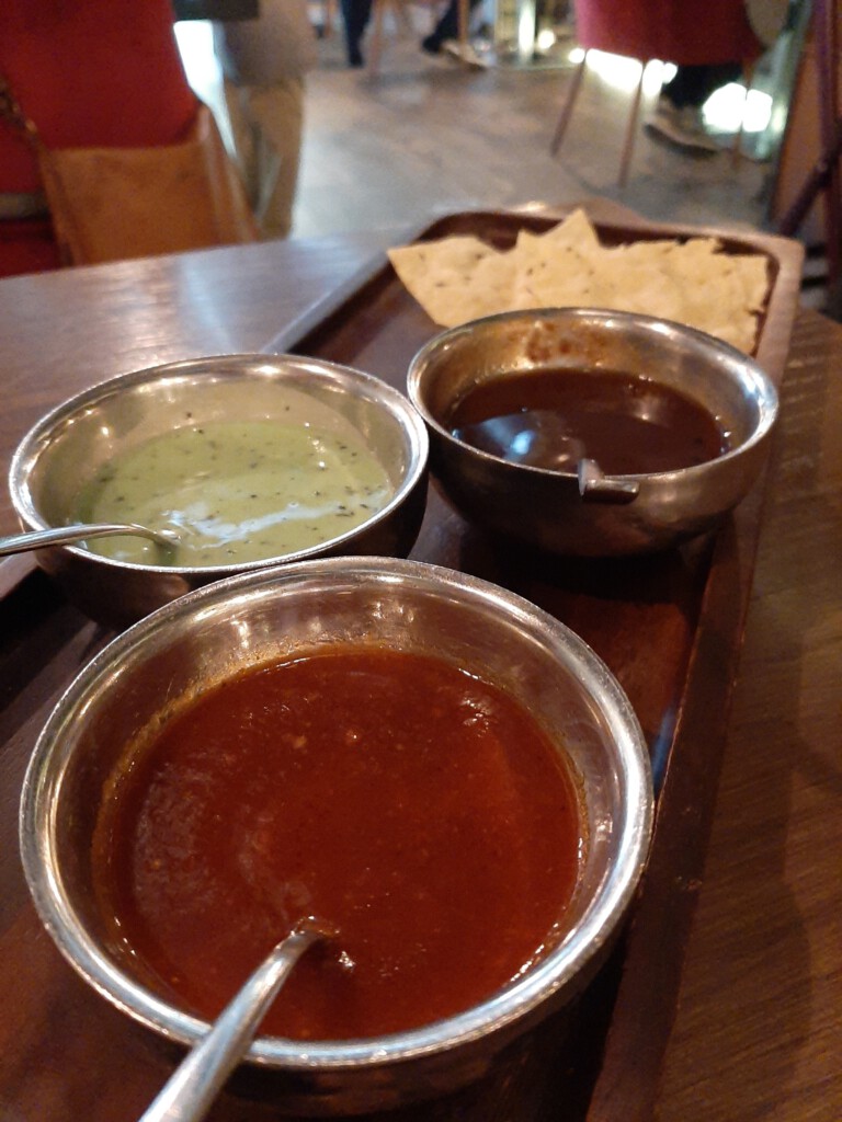 Tandoori Station salsas