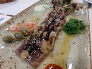 Tataki de atún
