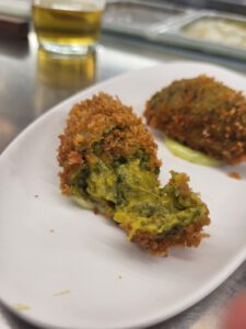 croquetas ortiguillas de mar canabota